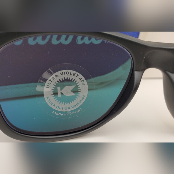 Knockaround Sunglasses in matte black/rose gold - Picture 5 of 10